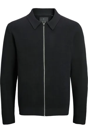 JACK & JONES Jprblamilano Stitch Knit Cardigan Sn Jack & J S Black