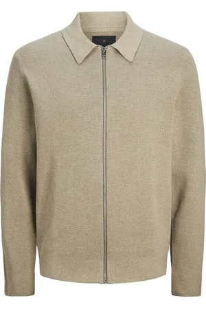 JACK & JONES Jprblamilano Stitch Knit Cardigan Sn Jack & J S Beige