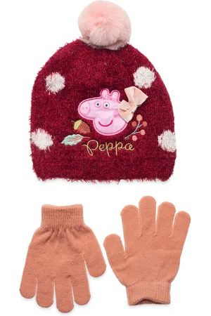 Peppa Pig Bonnet & Gloves Pink
