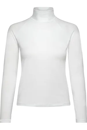 Filippa K Cotton Turtleneck Top White