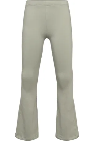 Lindex Leggings Flare Brushed Inside Green