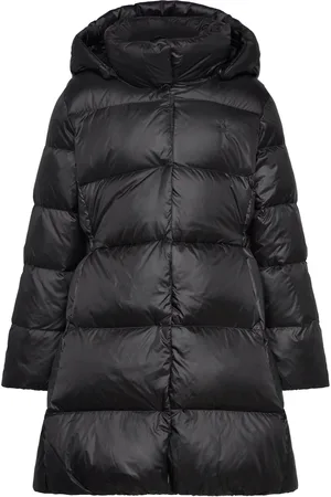 Ralph Lauren Quilted Long Jacket Black