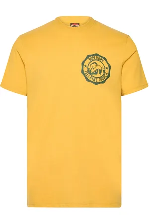 Superdry Lo-Fi Outdoor Graphic T Shirt Yellow