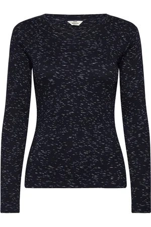 Mads Norgaard 2X2 Cotton Space Tuba Tee Ls Black