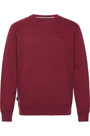 Superdry Essential Logo Crew Sweatshirt Red