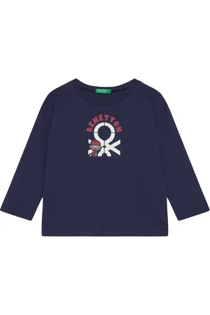 Benetton T-Shirt L/S Navy
