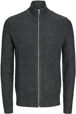 JACK & JONES Jjelewis Knit Cardigan Sn Jack & J S Grey