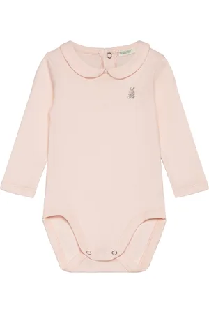Benetton Bodysuit L/S Pink