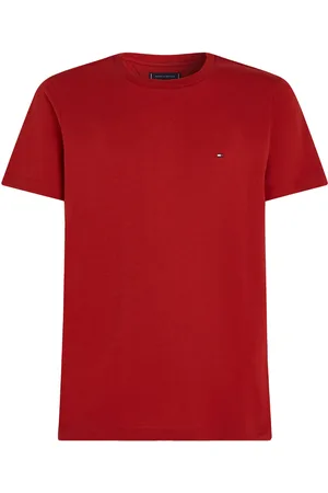 Tommy Hilfiger Essential Reg Fit Solid Tee Red
