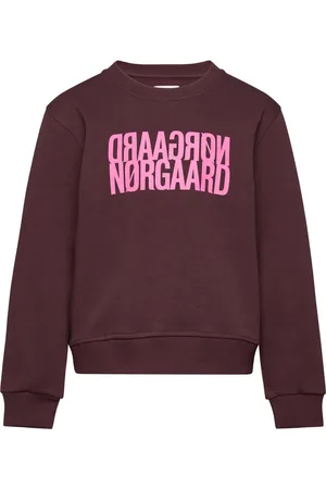 Mads Norgaard Organic Sweat Talinka Sweatshirt Burgundy