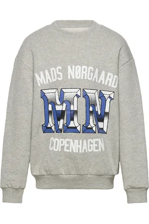 Mads Norgaard Organic Sweat Sonar Sweatshirt Grey