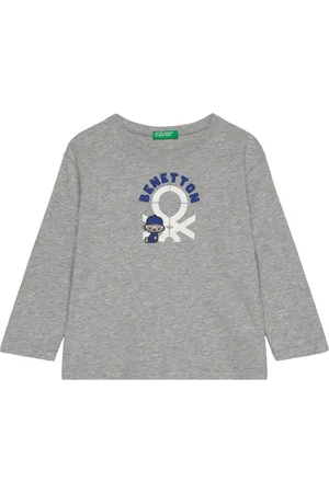 Benetton T-Shirt L/S Grey