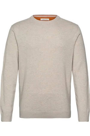 TOM TAILOR Basic Crewneck Knit Beige