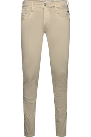 Replay Anbass Trousers Slim Hyperflex Colour Xlite Beige