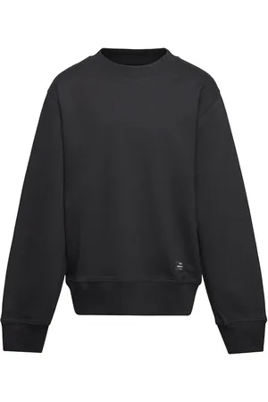 Mads Norgaard Light Terry Solo Sweatshirt Black