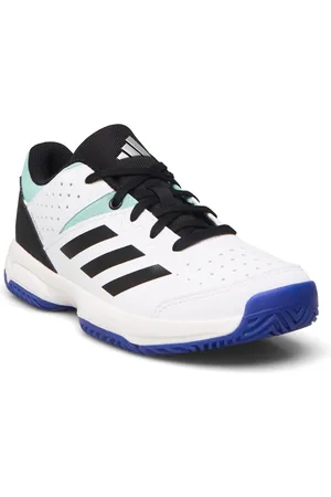 adidas Court Stabil Jr Indoor Shoes White