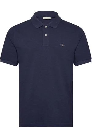 GANT Reg Emb Archive Shield Polo Navy