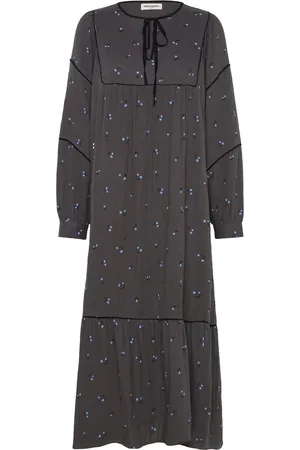 Lollys Laundry Latourll Maxi Dress Sl Grey