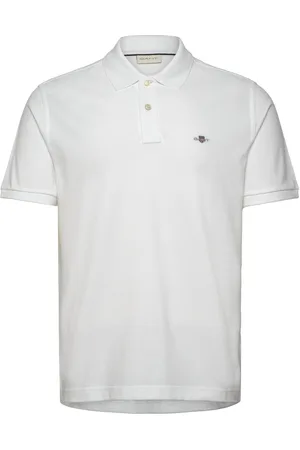 GANT Reg Emb Archive Shield Polo White