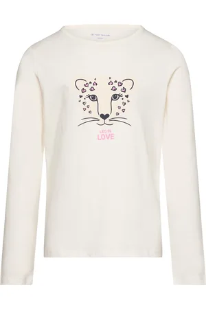 TOM TAILOR Printed Longsleeve Cream