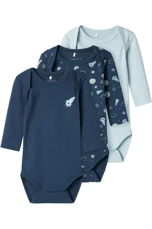 NAME IT Nbmbody 3P Ls Dark Space Noos Patterned