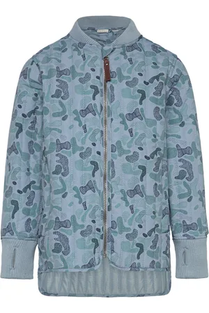 EN FANT Thermal Jacket Aop Blue