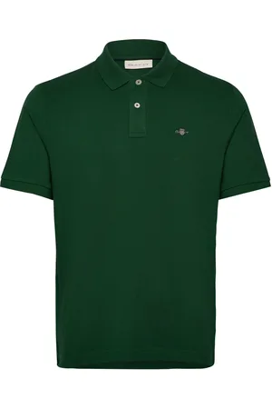 GANT Reg Emb Archive Shield Polo Green