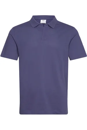 MANGO Slim-Fit Cotton-Piqué Polo Shirt Blue
