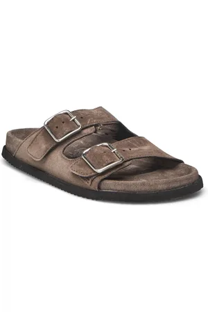 GARMENT PROJECT Blake Sandal - Earth Suede Brown