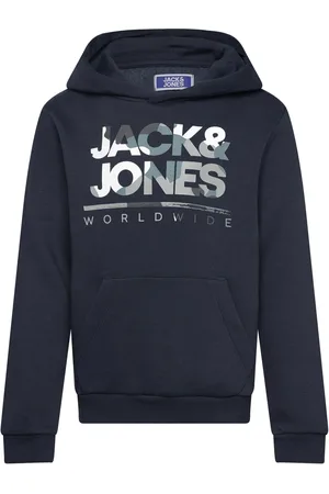 JACK & JONES Jjluke Sweat Hood Mni Jack & J S Navy