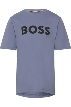 HUGO BOSS Short Sleeves Tee-Shirt Blue