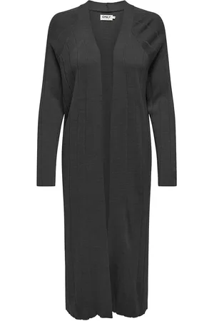 ONLY Onltess Ls Long Open Cardigan Knt Black