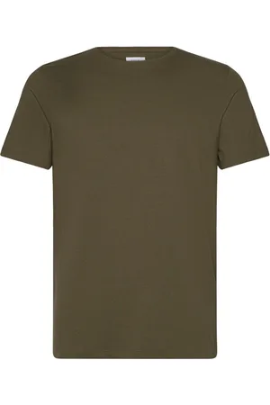 Lindbergh Mouliné O-Neck Tee S/S Green