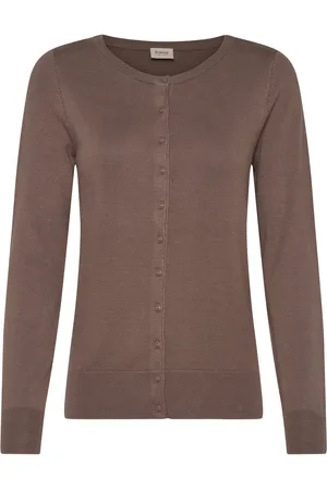 FRANSA Frzubasic 60 Cardigan Core Essentia Brown