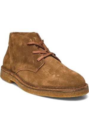 SELECTED Slhricco Suede Chukka Boot Brown