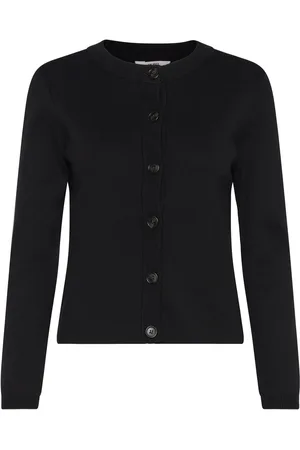 Object Objester Sli L/S Knit Cardigan Noos Black