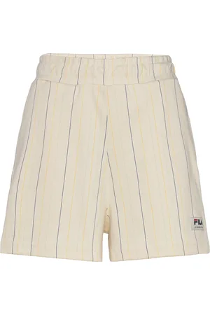 Fila Tebra High Waist Shorts Cream