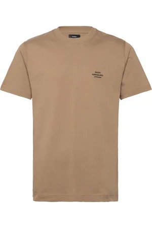 Mads Norgaard Cotton Jersey Frode Emb Logo Tee Beige