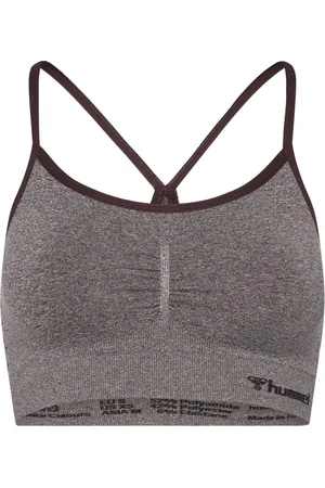 Hummel Hmlci Seamless Scrunch Sports Bra Grey
