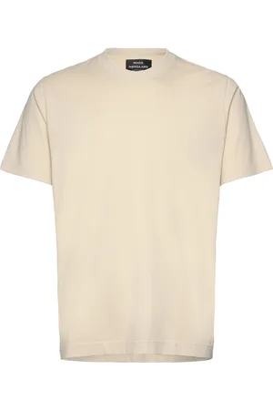 Mads Norgaard Cotton Jersey Dye Frode Tee Cream