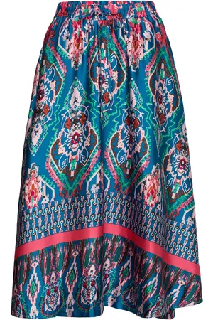 Lollys Laundry Bristolll Midi Skirt Patterned