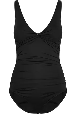 Panos Emporio Simi Solid Swimsuit Recycled Black