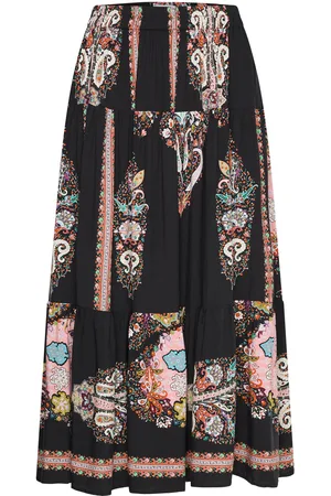 Lollys Laundry Morningll Midi Skirt Black