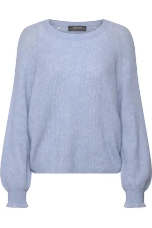 Mos Mosh Mmtalli Ls Knit Blue