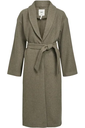 Object Objpisa Long Coat Noos Brown