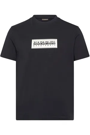 Napapijri Box Logo Short Sleeve T-Shirt Black