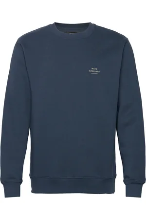 Mads Norgaard Standard Crew Logo Sweat Fav Blue