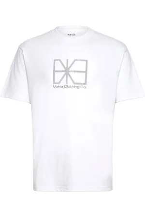 Makia Flagline T-Shirt White