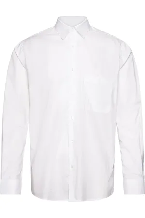 Mads Norgaard Organic Cotton Poplin Sune Shirt White