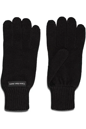 Calvin Klein Inst Patch Gloves Black